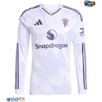 Moški Nogometni dresi Manchester United Gostujoči 2025-26 Dolgi Rokav